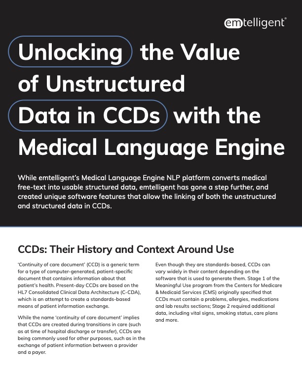 Payers that extract value from clinical data gain a competitive advantage